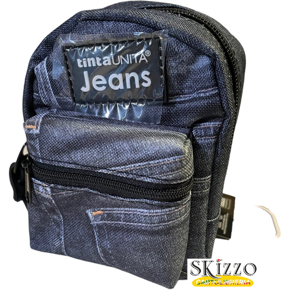 Zainetto/Borsetta TintaUnita Jeans - immagine 4