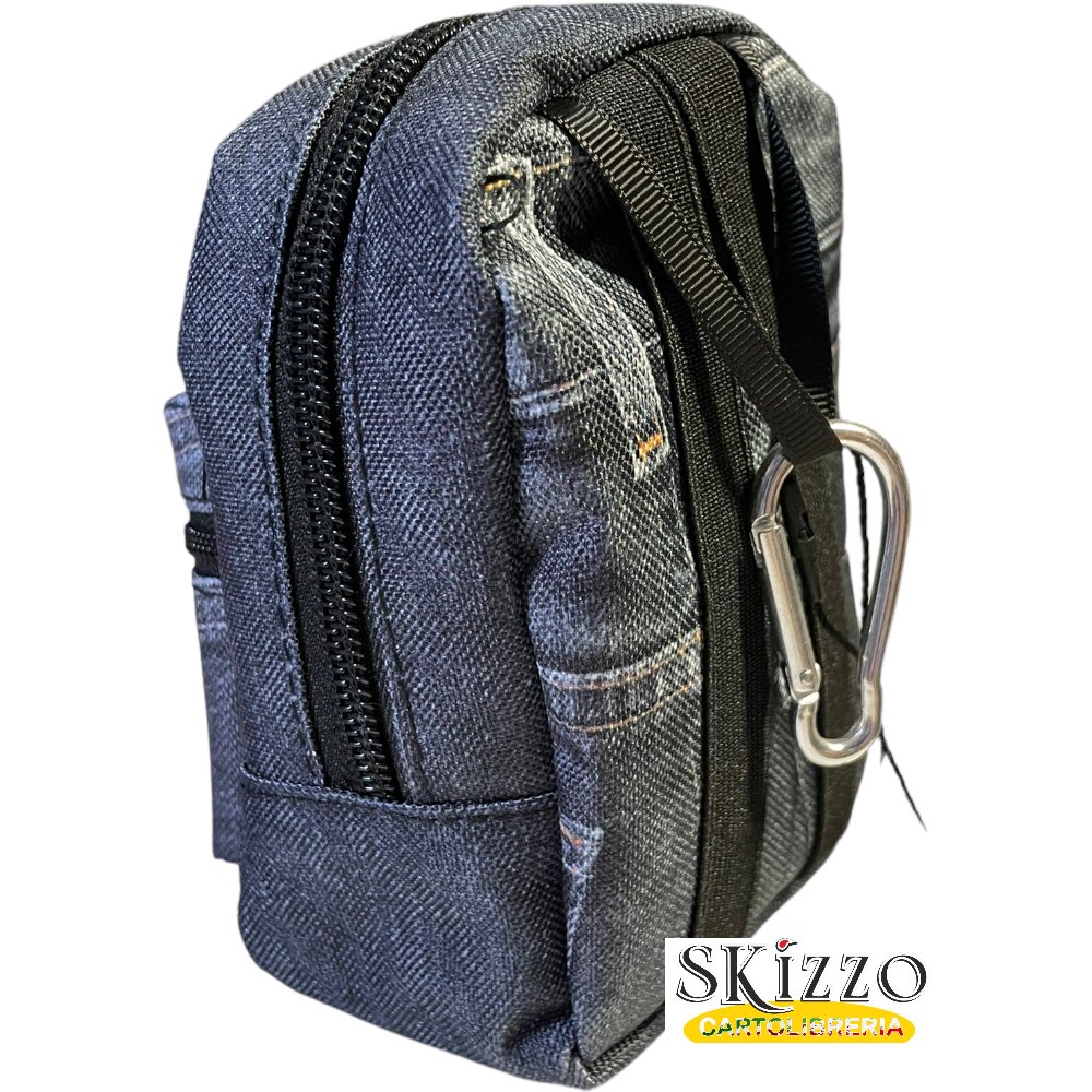 Zainetto/Borsetta TintaUnita Jeans - immagine 5