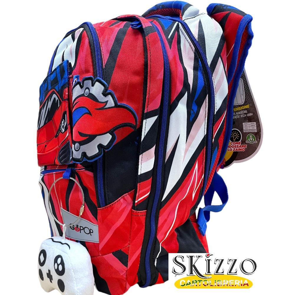 Zaino & Astuccio 3 Zip GoPop “Speed Race” – Giochi Preziosi - immagine 4