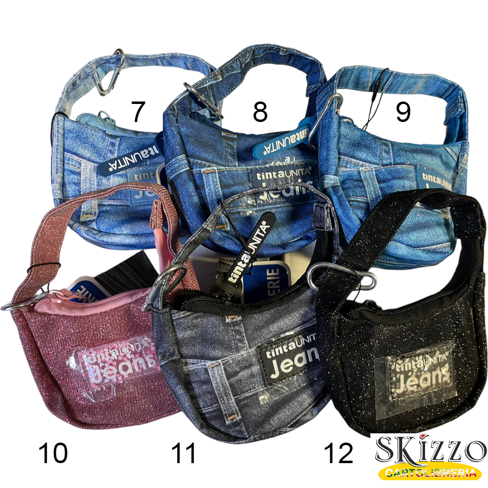 Zainetto/Borsetta TintaUnita Jeans - immagine 3