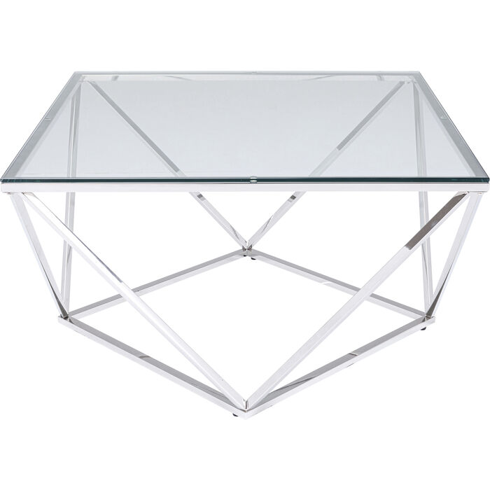Tavolino Prisma 80×80 acciaio - immagine 2