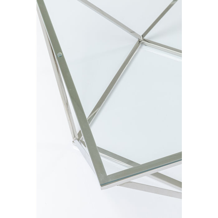 Tavolino Prisma 80×80 acciaio - immagine 4