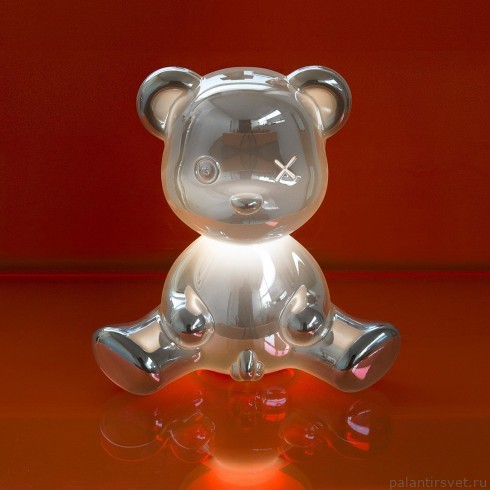 Lampada Teddy metal silver - immagine 2