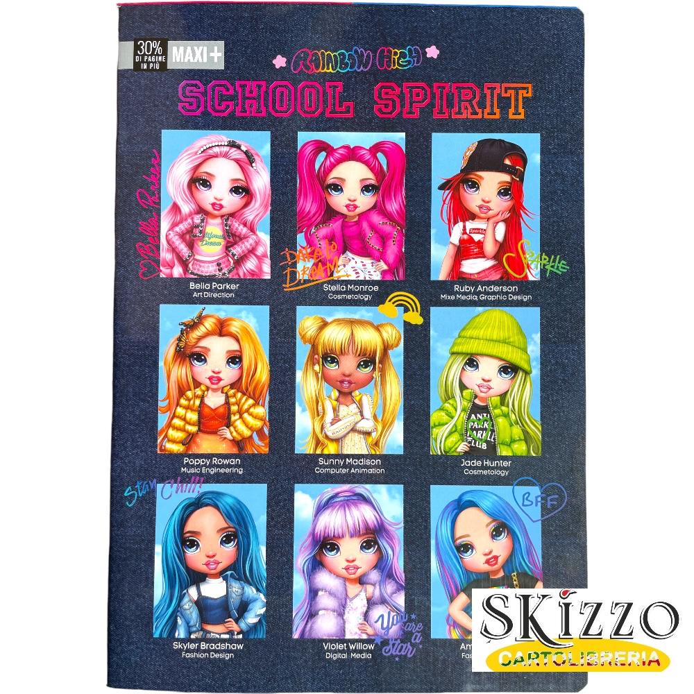 Maxi Quaderno A4 Rainbow High – Panini - immagine 3
